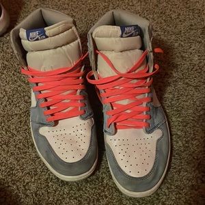 slightly worn